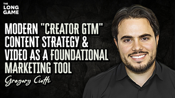 Gregory Ciotti on the Modern "Creator GTM" Content Strategy and Video as a Foundational Marketing Tool