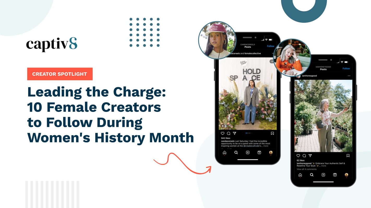 Leading the Charge: 10 Female Creators to Follow During Women's History Month