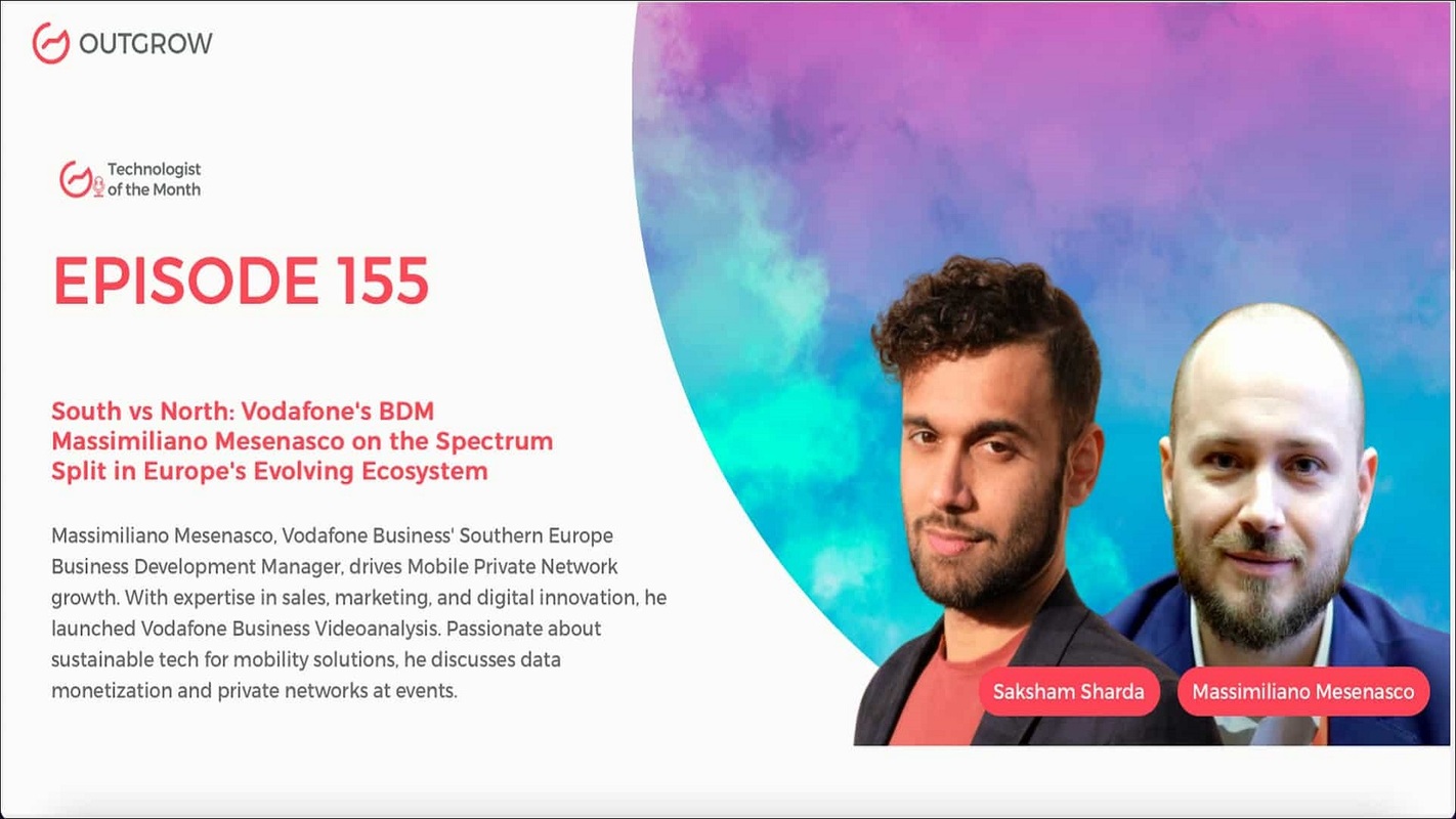 EPISODE 155: South vs North: Vodafone's BDM Massimiliano Mesenasco on the Spectrum Split in Europe's Evolving Ecosystem