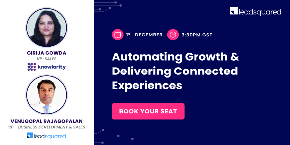 [Webinar] Automating Growth & Delivering Connected Experiences