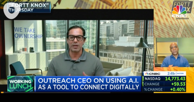 CNBC Power Lunch with Outreach CEO Manny Medina