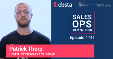 How To Scale Startup Sales Teams with Patrick Thorp of Sales For Startups