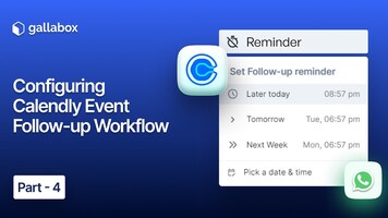 Calendly Integration Part - 04 | Create Event Follow-up Automation Workflow