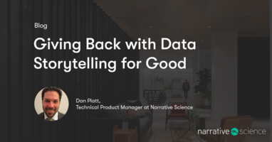 Giving Back with Data Storytelling for Good