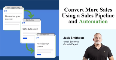 Convert more sales using a sales pipeline and automation