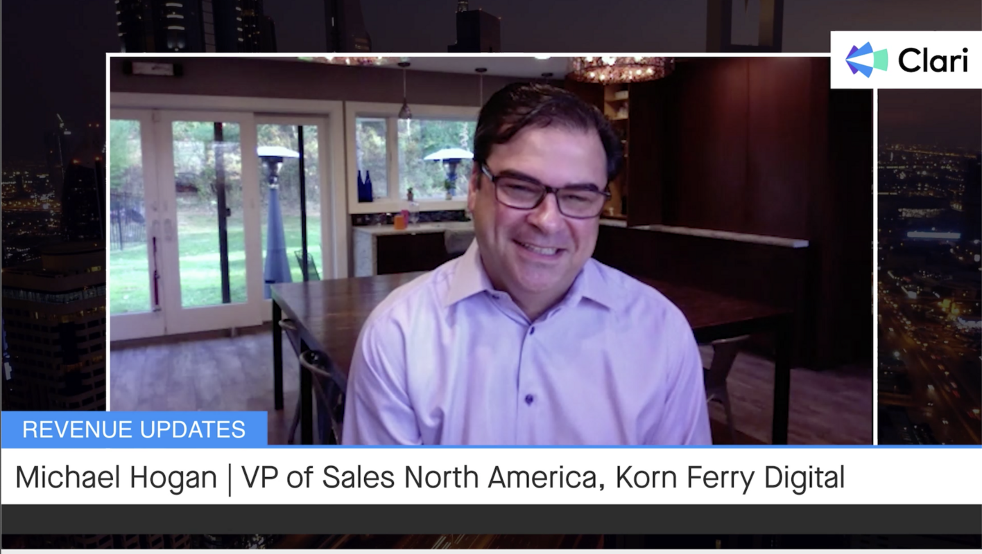 Former Oracle executive and Korn Ferry's current Vice President of Sales, North America, Michael Hogan, stops by Clari's The Forecast to discuss the evolution of the customer journey and how to create a seamless hand off between sales and customer success.