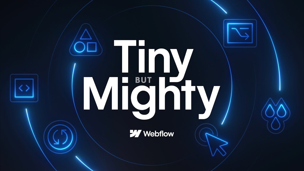 Tiny but Mighty: What's new with Webflow? (April 2025)