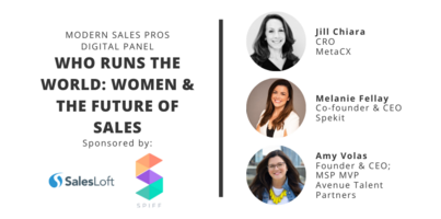 Who Runs the World: Women & the Future of Sales