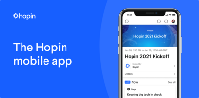 Introducing the Hopin App on iOS and Android