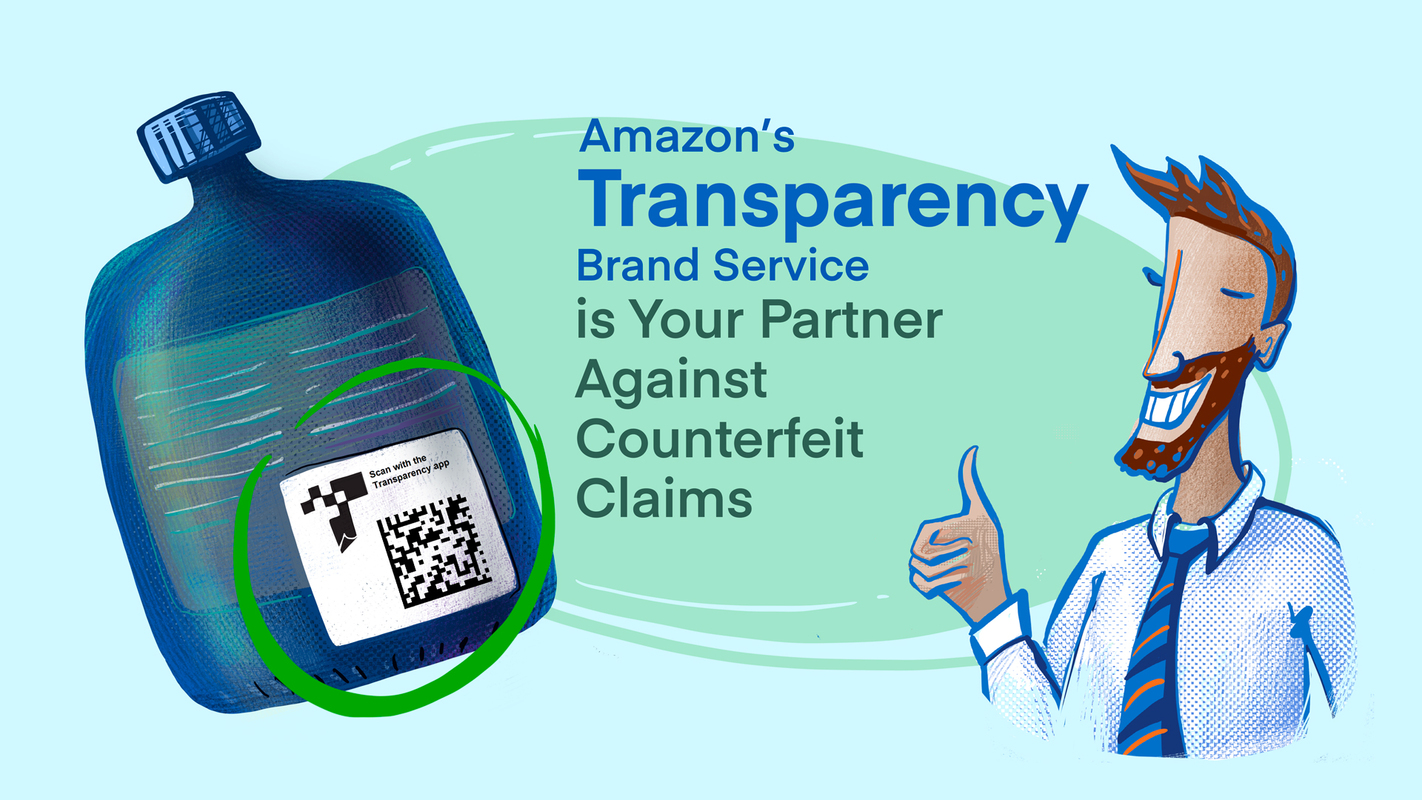 Amazon's Transparency Brand Service Is Your Partner Against Counterfeit Claims