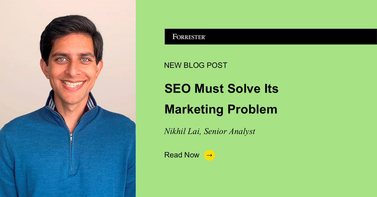 SEO Must Solve Its Marketing Problem
