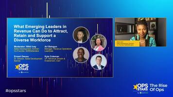 Panel: What Emerging Leaders in Revenue Can Do to Attract, Retain and Support a Diverse Workforce