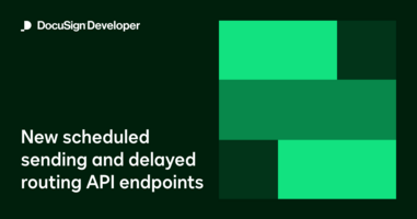 New scheduled sending and delayed routing API endpoints