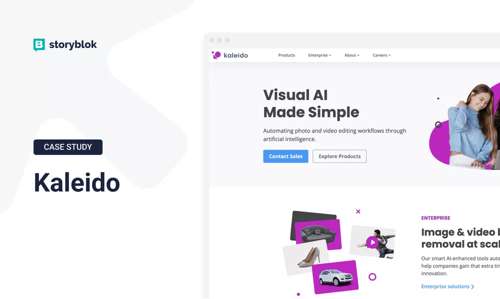 How Kaleido switched from WordPress to Storyblok