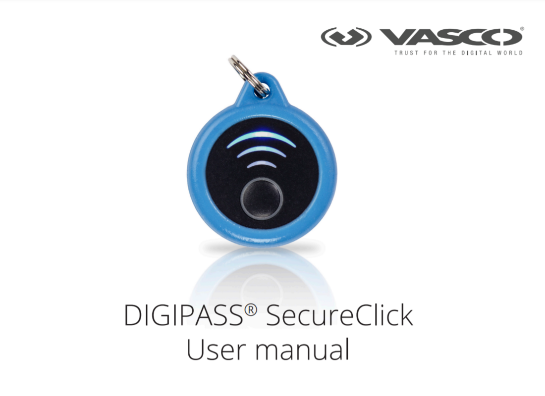 DIGIPASS® SecureClick User manual