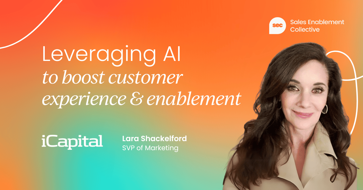 Leveraging AI to boost customer experience and sales enablement success